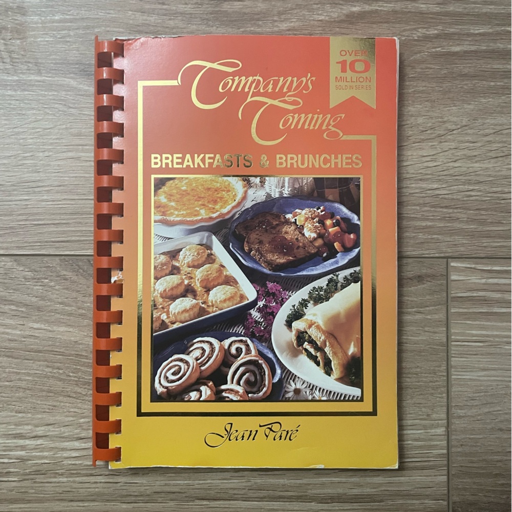 (4/$20) Company's Coming "Breakfasts & Brunches" Cookbook